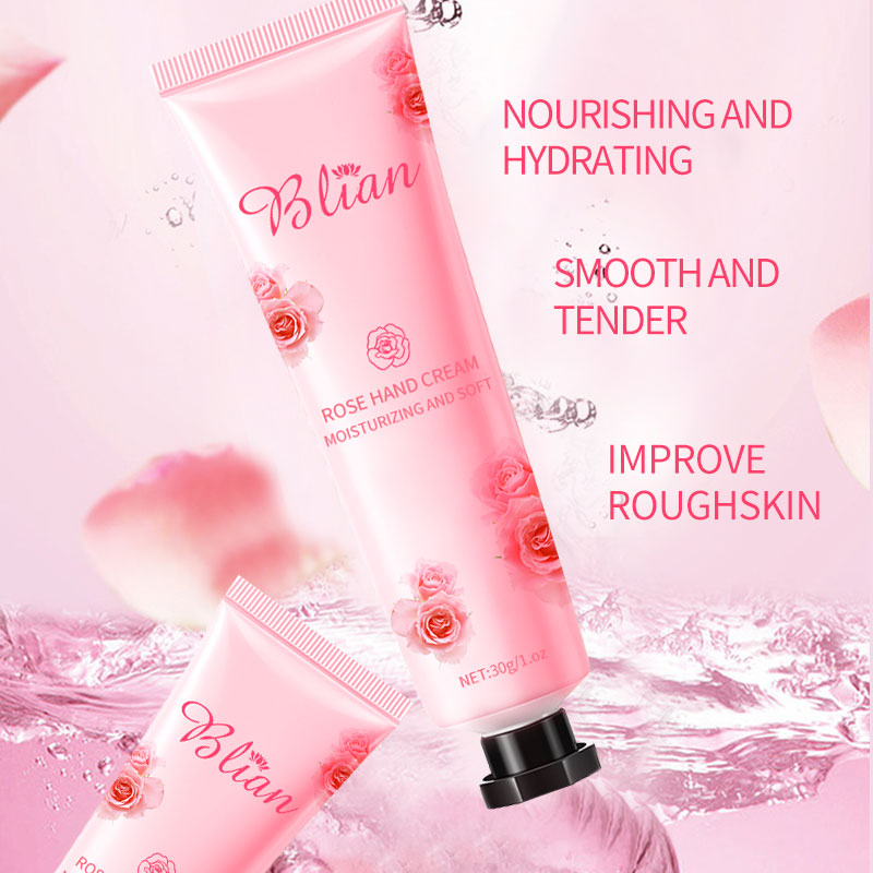 Natural Rose Scented Hand Cream