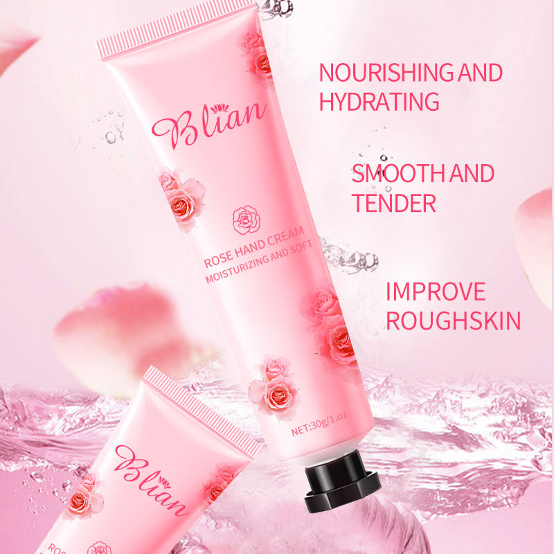 Natural Rose Scented Hand Cream
