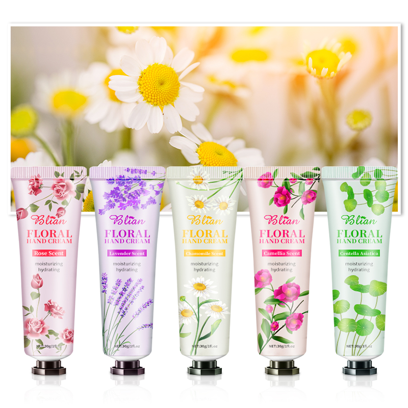 Natural Floral Hand Cream Set