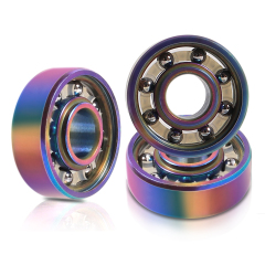 8 balls titanium treatment skate bearing