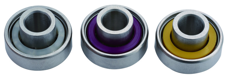 skateboarding bearing with spacer