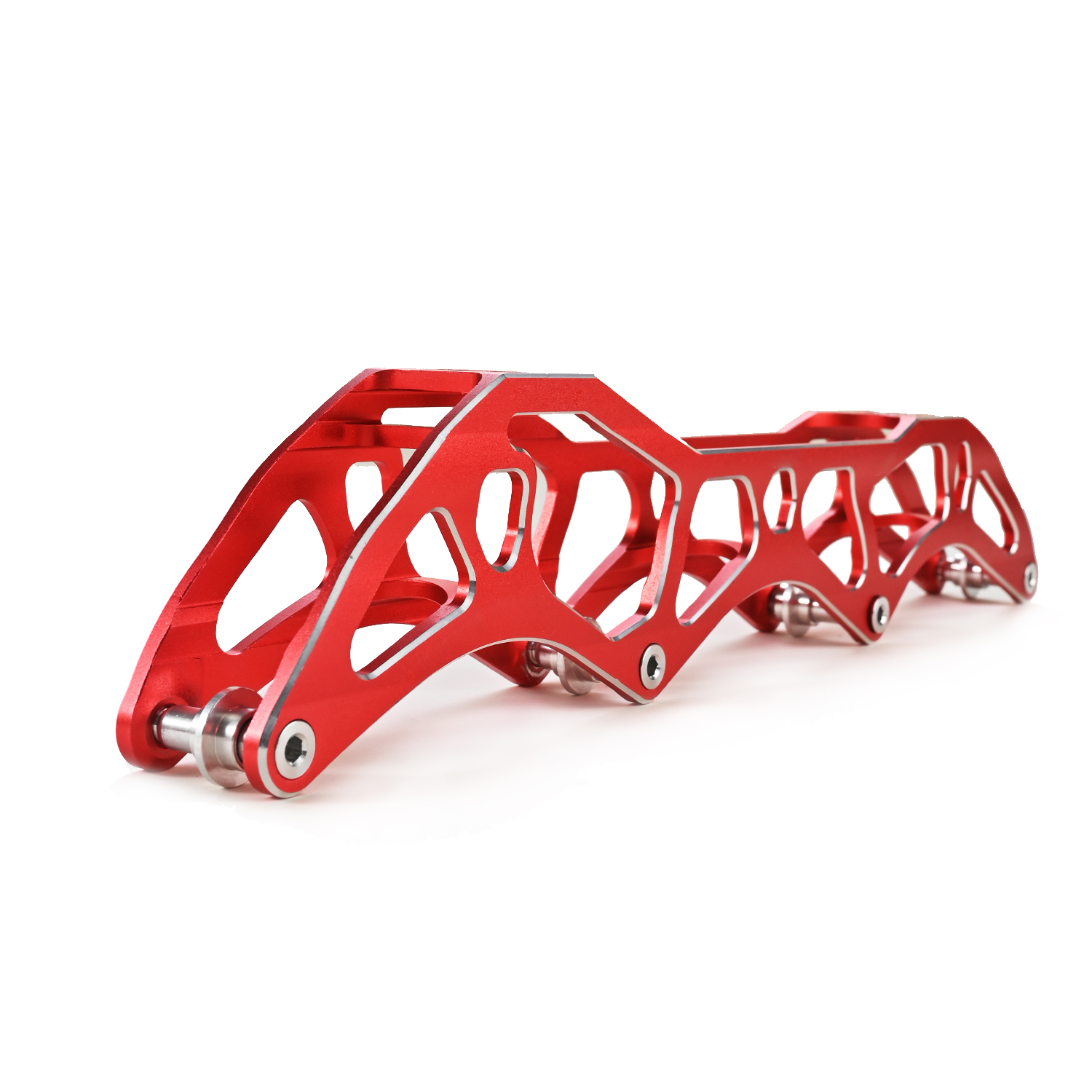 7075 aircraft aluminum inline speed skating frame 13.2''