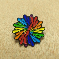 Custom Enamel Pin in Chinese Folk Art Zinc Alloy Badge & Emblem Metal Pin Soft Lapel Pins