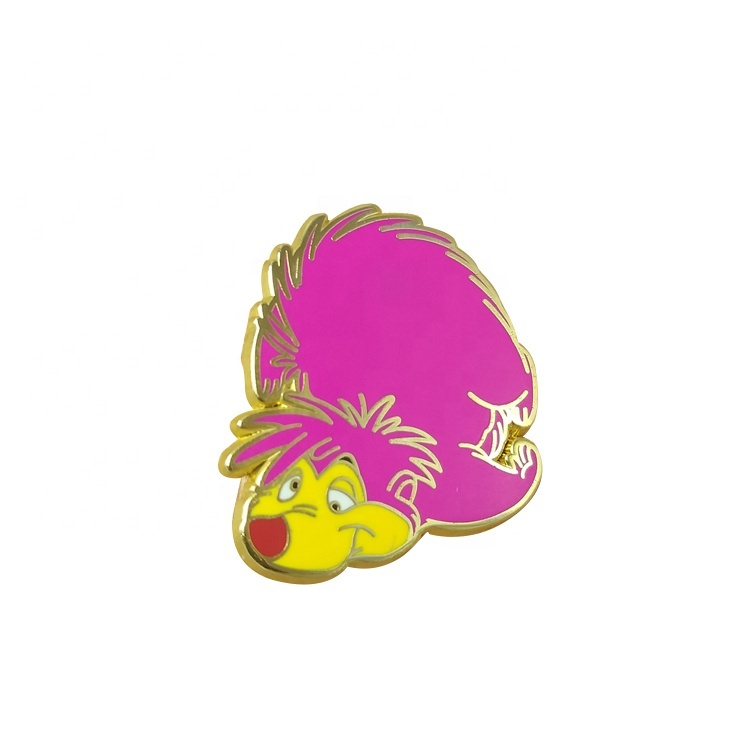 Custom Hard Enamel Pin Wholesale Cute Animal Metal Lapel Pin Badge Chinese Manufacturer Enamel Pin