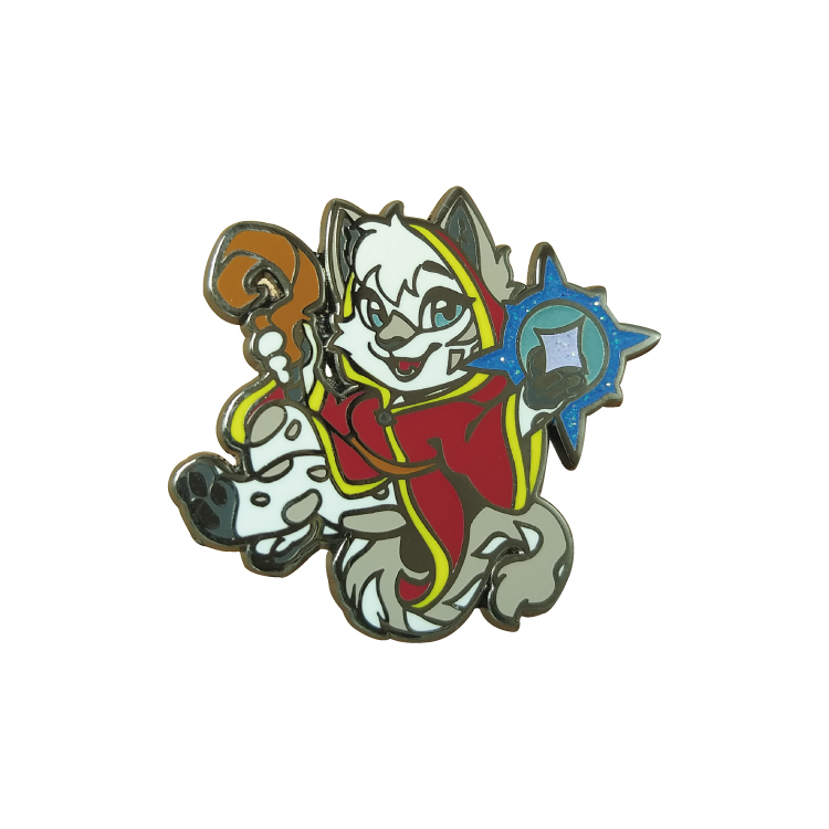 Wholesale Custom Hard Enamel Pin Cute Animal Metal Crafts Lapel Pin Badge Enamel Pin