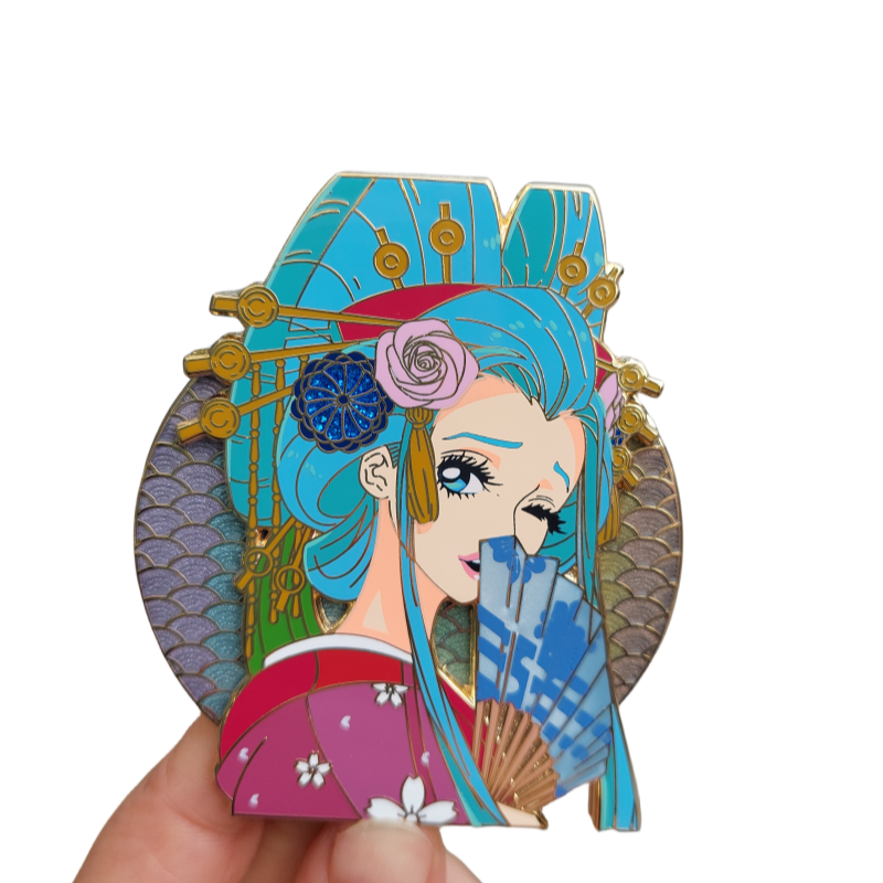 Metal Enamel Pins Supplier Glitter Brooch Anime Hard Enamel pin Soft Lapel Badge Manufacturer Custom Enamel Pin