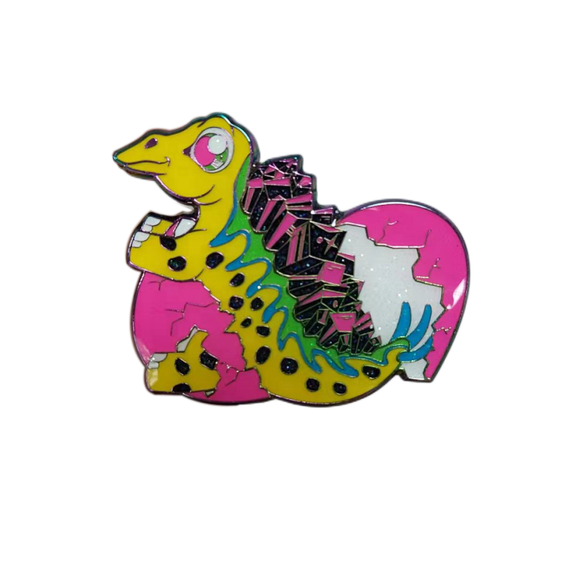 Made in China Factory Pin Emblem Manufacture Cute Custom Soft Enamel Pin Metal Pins Glitter Brooch Anime Hard Enamel Soft Lapel Badge Custom Enamel Pin