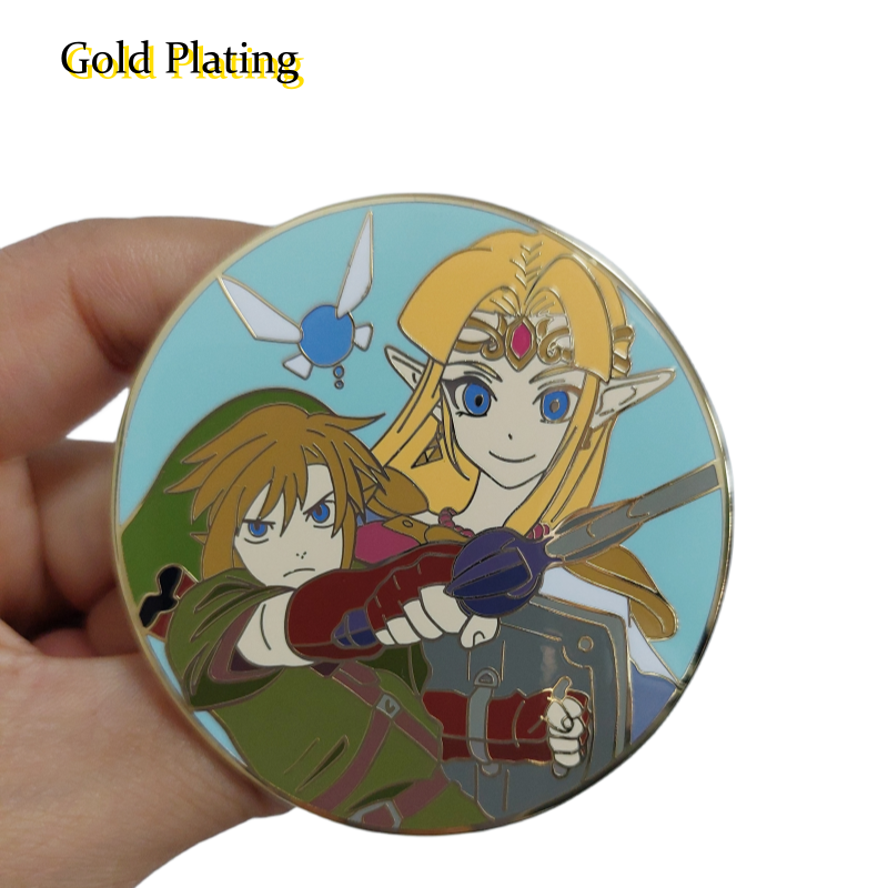 Customized Manufacturer Hard Enamel Metal Crafts Pin Made Badge Cute Hard Enamel Lapel Pins