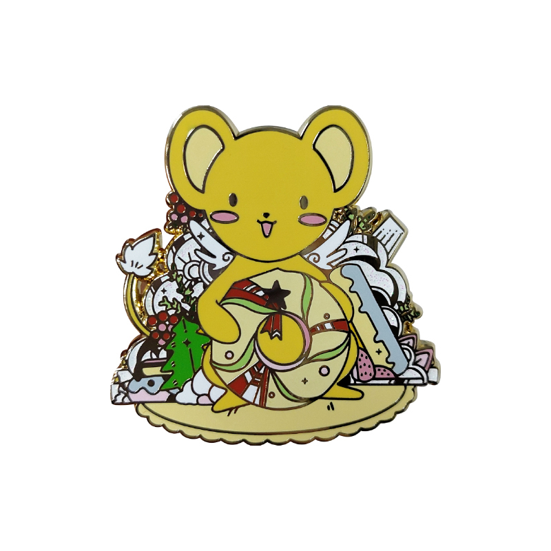 No Minimum Metal Badge Manufacturer Rose Gold Glitter Cartoon Anime Hard Enamel Pin Soft Lapel Pin Custom Enamel Pin