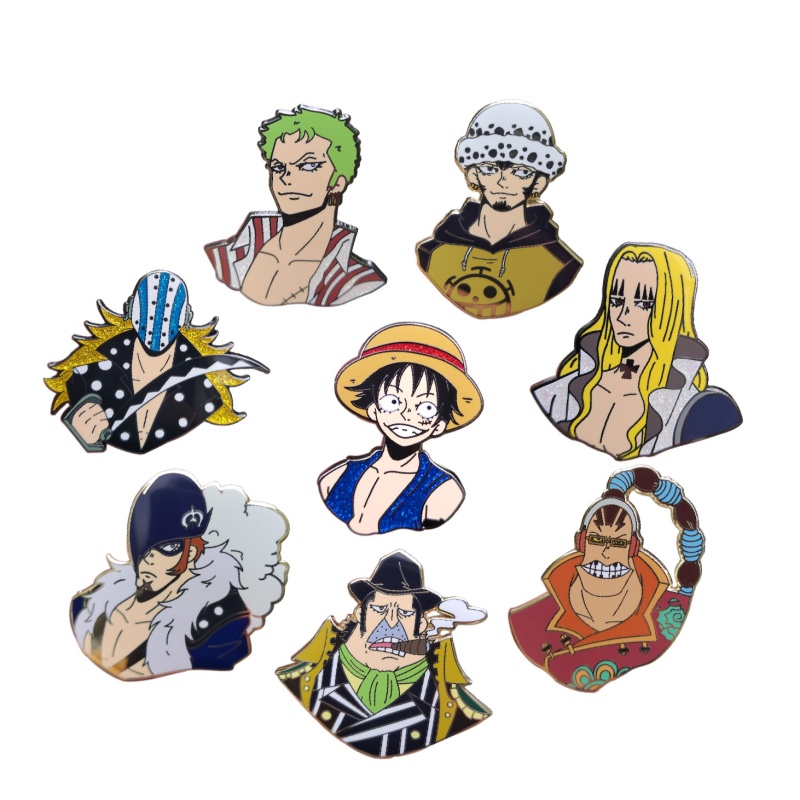 Customized Manufacturer Hard Enamel Metal Crafts Pin Made Badge Cute Hard Enamel Lapel Pins