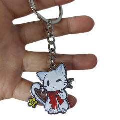 Keychain China Supplier Wholesale Custom Shape Souvenir Custom Ring Enamel Metal Keychain