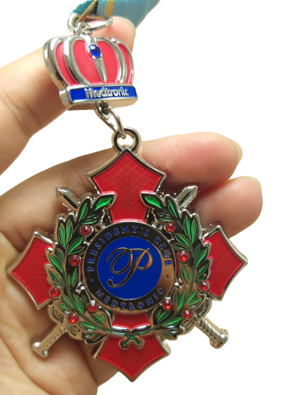 Keychain China Supplier Wholesale Custom Shape Souvenir Custom Ring Enamel Metal Keychain