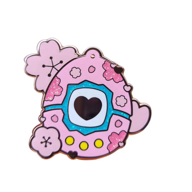 No Minimum Metal Badge Manufacturer Rose Gold Glitter Cartoon Anime Hard Enamel Pin Soft Lapel Pin Custom Enamel Pin