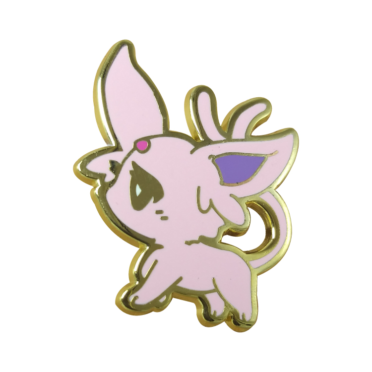 No Minimum Metal Badge Manufacturer Rose Gold Glitter Cartoon Anime Hard Enamel Pin Soft Lapel Pin Custom Enamel Pin