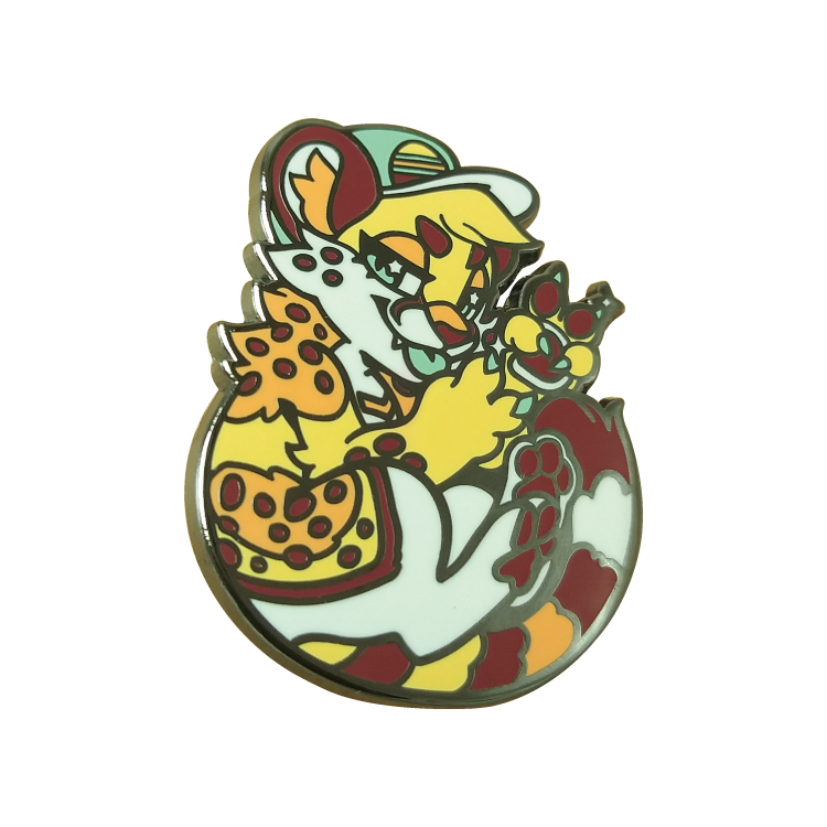 No Minimum Metal Badge Manufacturer Rose Gold Glitter Cartoon Anime Hard Enamel Pin Soft Lapel Pin Custom Enamel Pin