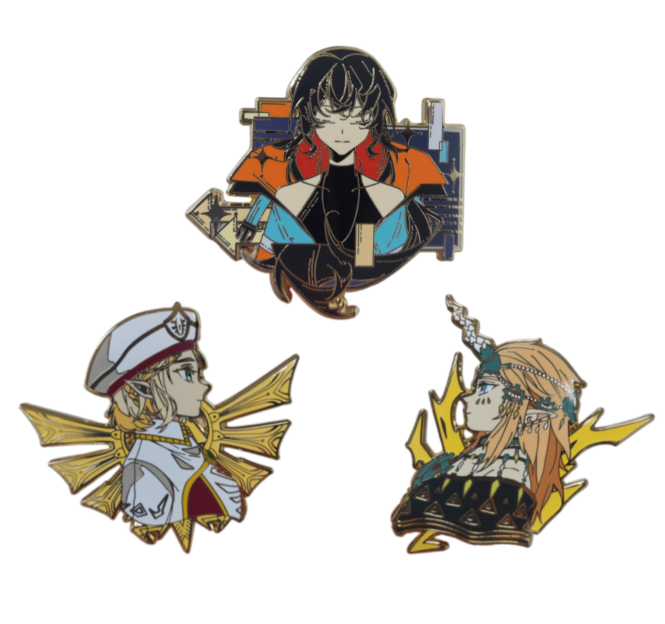 No Minimum Metal Badge Manufacturer Gold Glitter Cartoon Anime Hard Enamel Pin Soft Lapel Pin Custom Enamel Pin