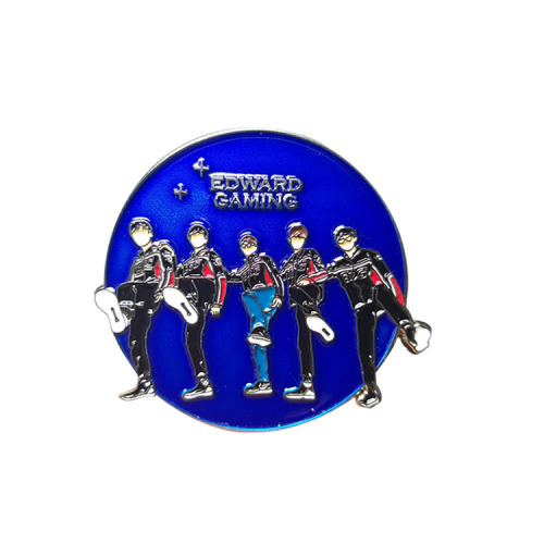 Manufacturer China Enamel Pin Custom Logo Design Metal Badges Soft Enamel Lapel Pins