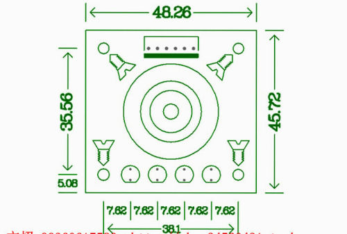 Assembeld 4 Way XLR Balanced Audio Signal Selection AES Source Switching Board
