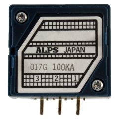 1pcs original Japan ALPS RK27 volume potentiometer 10KA  20K 50KA 100KA 250KA 500KA