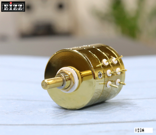 EIZZ Japan AMRS resistance stereo 24-level stepping power amplifier volume double potentiometer 10K 50K 100K 250K