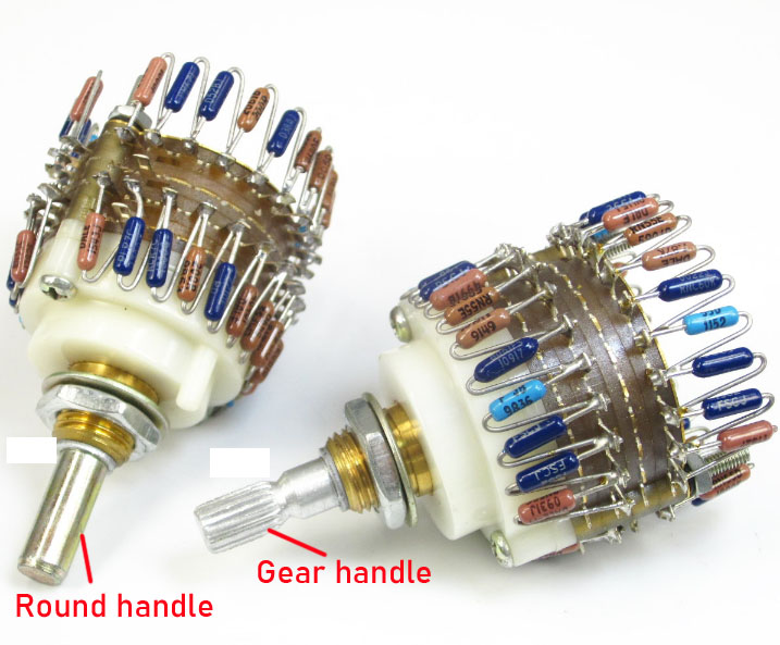 23 steps stepping Stereo Volume potentiometer for preamp/power amplifier DIY  10K 50K 100K 250K 500K for choose