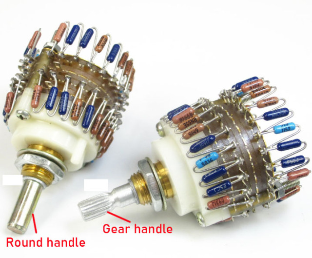 23 steps stepping Stereo Volume potentiometer for preamp/power amplifier DIY  10K 50K 100K 250K 500K for choose