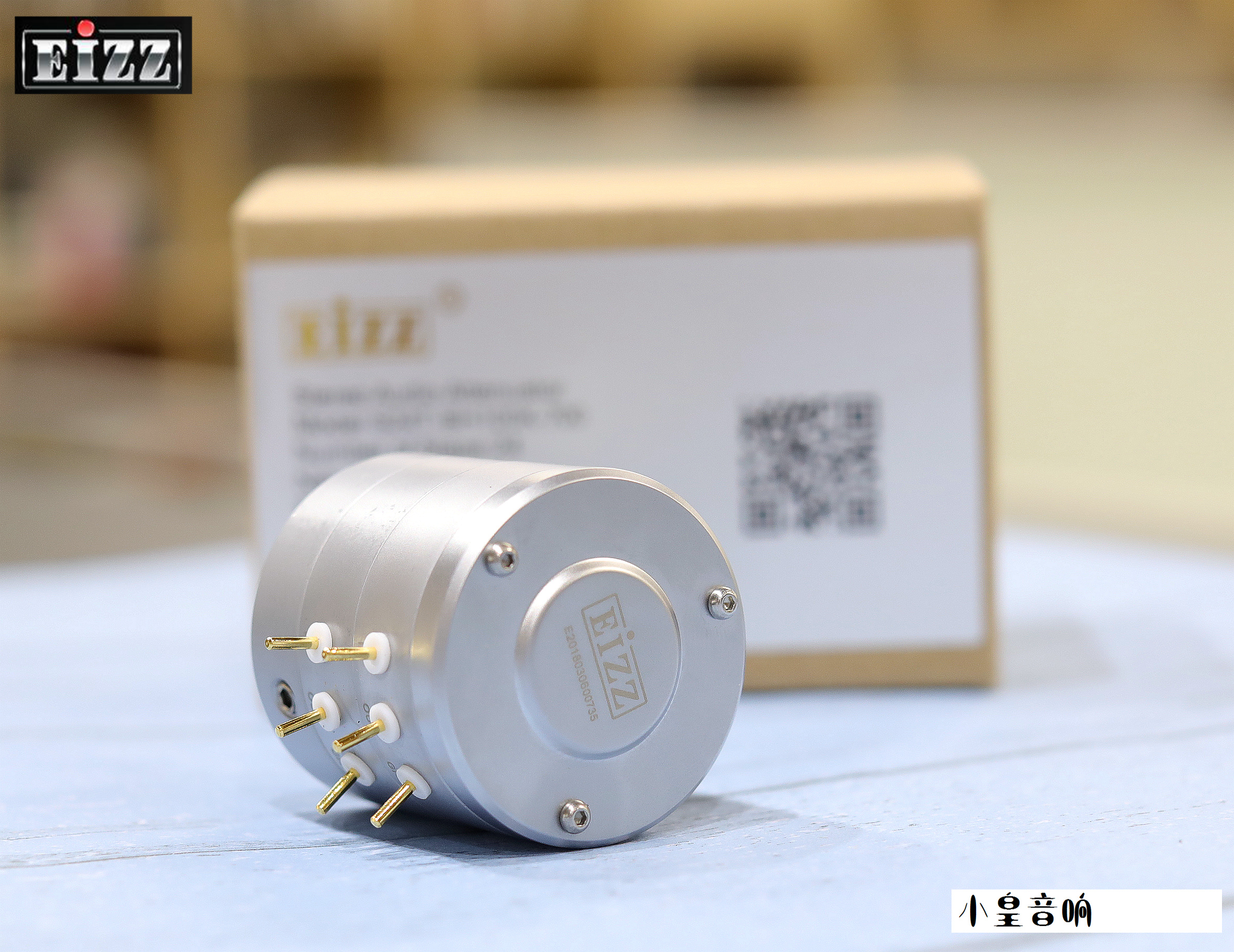 EIZZ 24 high-precision stepping potentiometer with gold-plated contacts