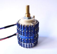 1pcs US Dale 24 steps Stereo Ladder type Audio Volume potentiometer 10K，20K, 50K，100K，250K，