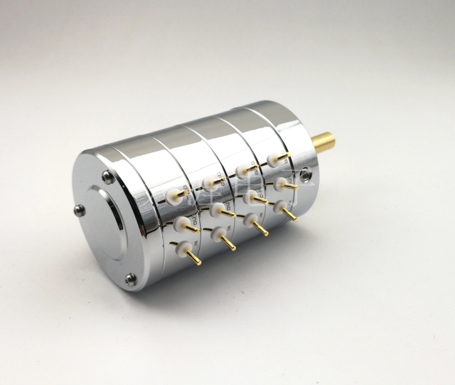24 Steps Balanced 4 channel potentiometer Vishay Dale blue Resistors 10K 50K