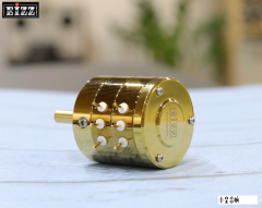 EIZZ Japan AMRS resistance stereo 24-level stepping power amplifier volume double potentiometer 10K 50K 100K 250K