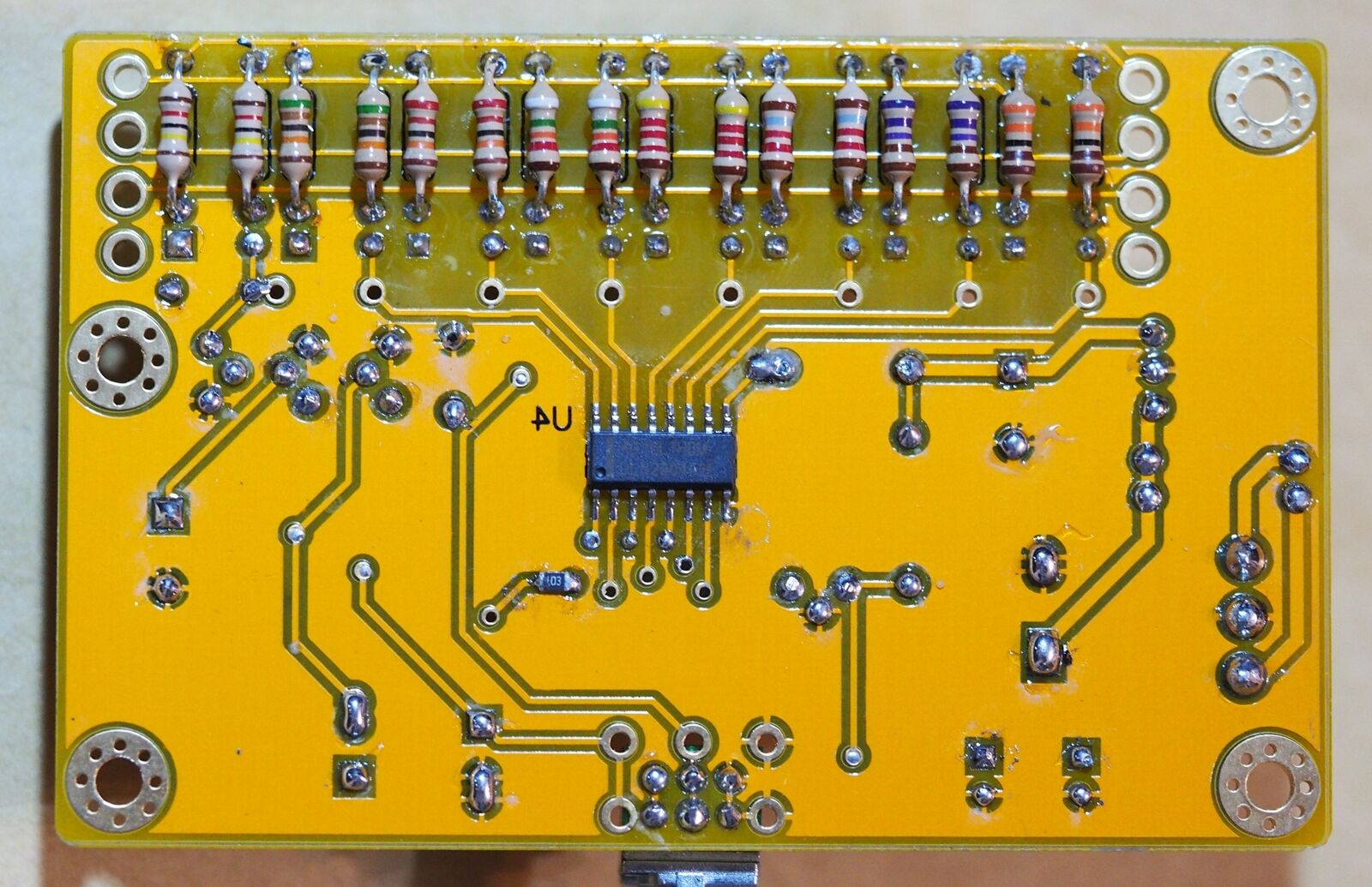 Assembeld Resistor volume control 256 steps with highly reliable relays（ 2 channel  4 channel 6 channel for choose)