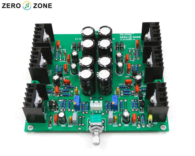 GZLOZONE JLH HOOD1969 Class A Headphone Amplifier PCB / Amplifier Kit / Amplifier board / Pre-amplifier