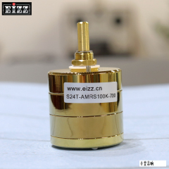 EIZZ Japan AMRS resistance stereo 24-level stepping power amplifier volume double potentiometer 10K 50K 100K 250K