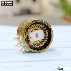 EIZZ Japan AMRS resistance stereo 24-level stepping power amplifier volume double potentiometer 10K 50K 100K 250K