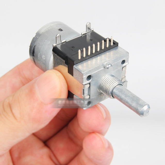 Original Japan ALPS RK168   Motor potentiometer  2X 50KA  2X 100KA （ 2 channel  4 channel  6 Channel)