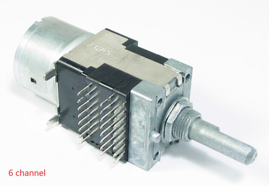 Original Japan ALPS RK168   Motor potentiometer  2X 50KA  2X 100KA （ 2 channel  4 channel  6 Channel)