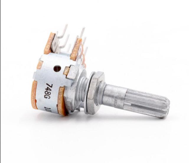 Original Japan ALPS RK16 stereo potentiometer  2X 50KA  2X 100KA