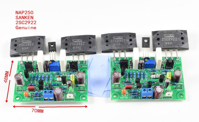 One pair DIY NAIM NAP250 MOD Amplifier Power amplifier board /DIY kit