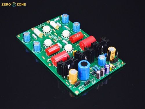 PRT-08A 12AU7+12AX7*2 + 6N11 Tube Stereo Preamplifier PCB / Kit / Board Base On CAT SL1
