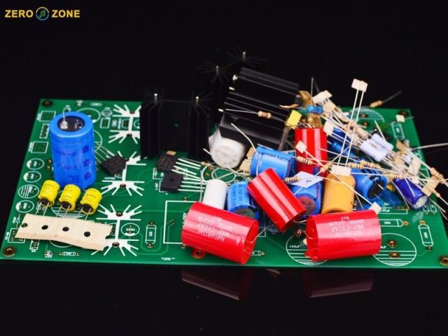 PRT-08A 12AU7+12AX7*2 + 6N11 Tube Stereo Preamplifier PCB / Kit / Board Base On CAT SL1