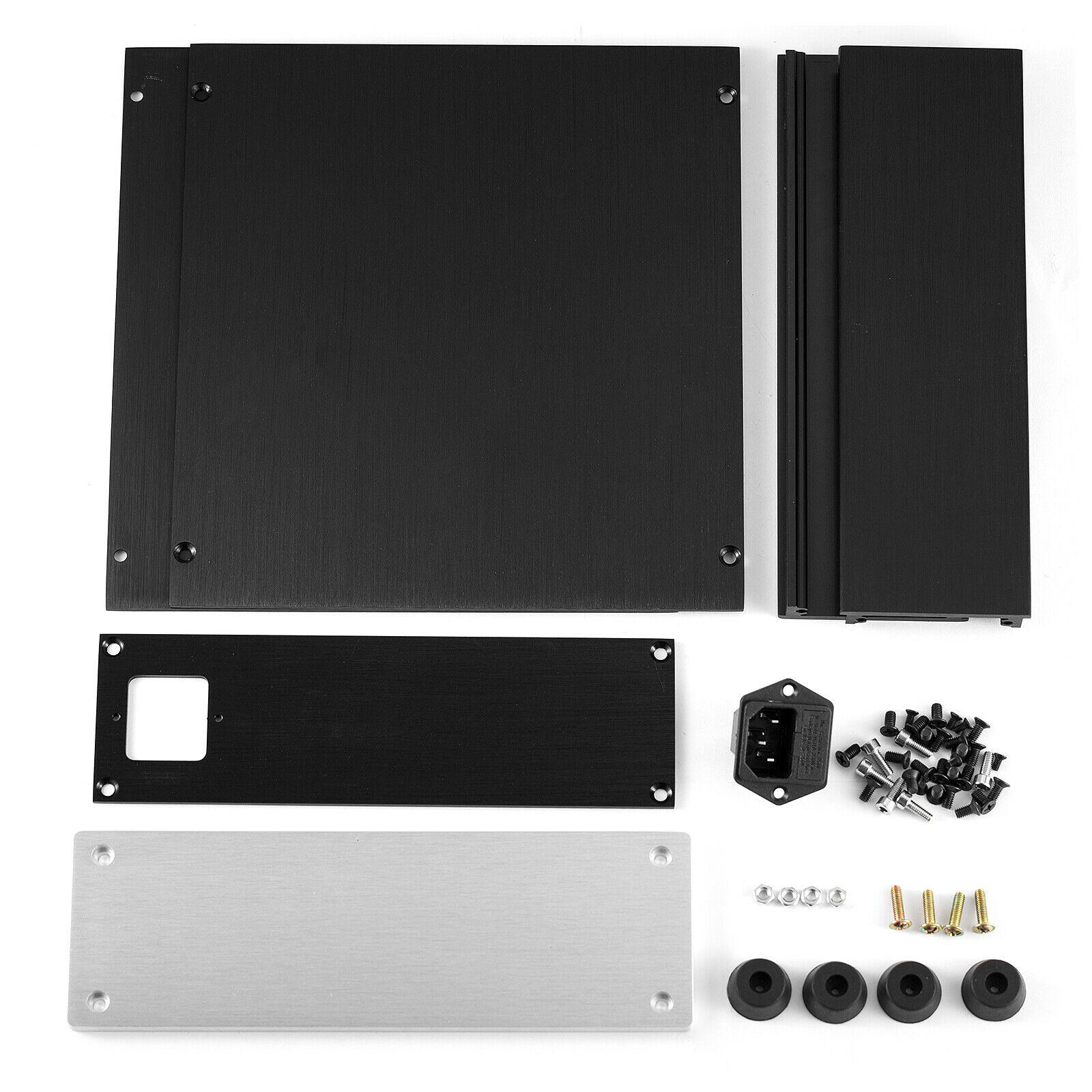 S2207 Aluminum Chassis for Amplifier Enclosure DIY Metal Case Box Cabinet