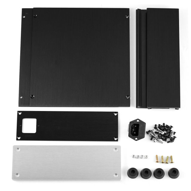 S2207 Aluminum Chassis for Amplifier Enclosure DIY Metal Case Box Cabinet