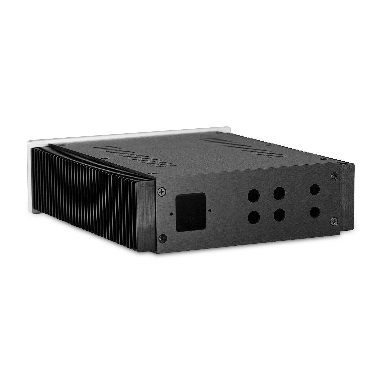 2107 Aluminum Chassis for HiFi Power Amplifier Enclosure DIY Box Audio Amp Metal Case