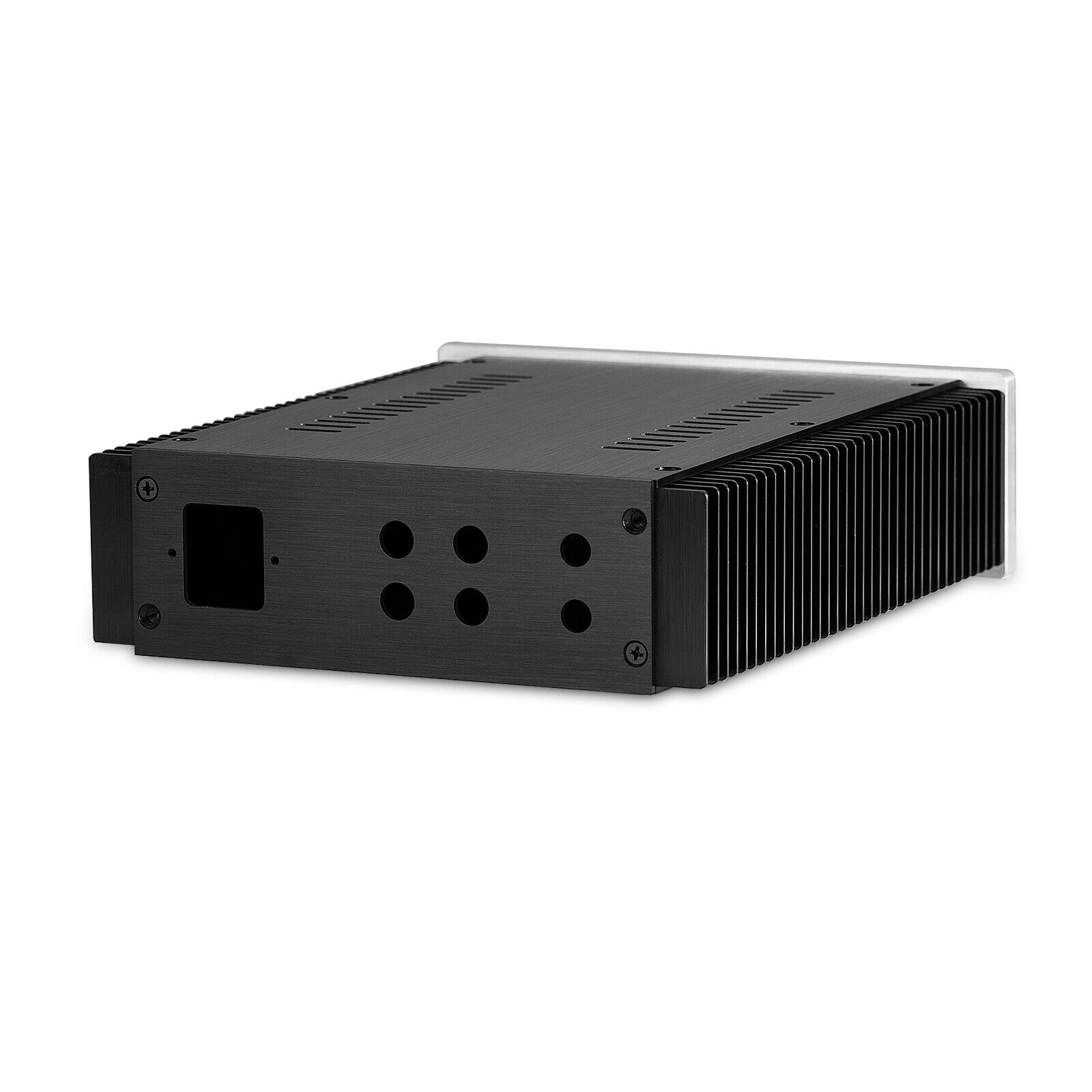 2107 Aluminum Chassis for HiFi Power Amplifier Enclosure DIY Box Audio Amp Metal Case