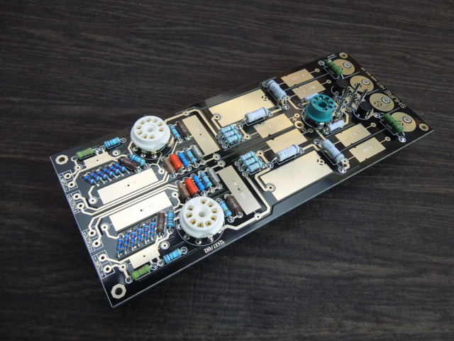 HiFi RIAA Phono Preamplifier Tube Stereo Preamp Board DIY Kit for MM Turntables base on Shure M65 circuit