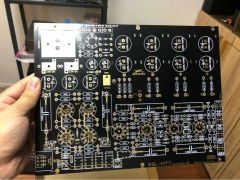 Hifi Tube Stereo Pre-Amplifier kit Phono Preamp DIY Kit Turntable Amp base on  KONDO(AUDIONOTE) M77