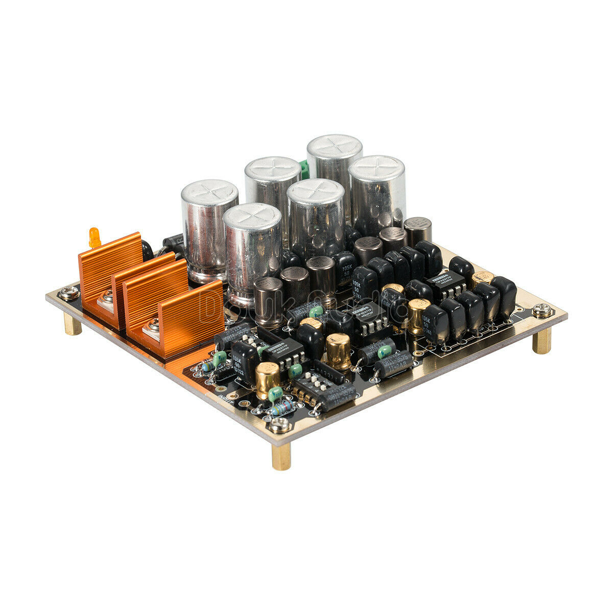 Audio Monitor Type Adjustable Gain Multiple HiFi Preamplifier Pre-Amp DIY Kit / board