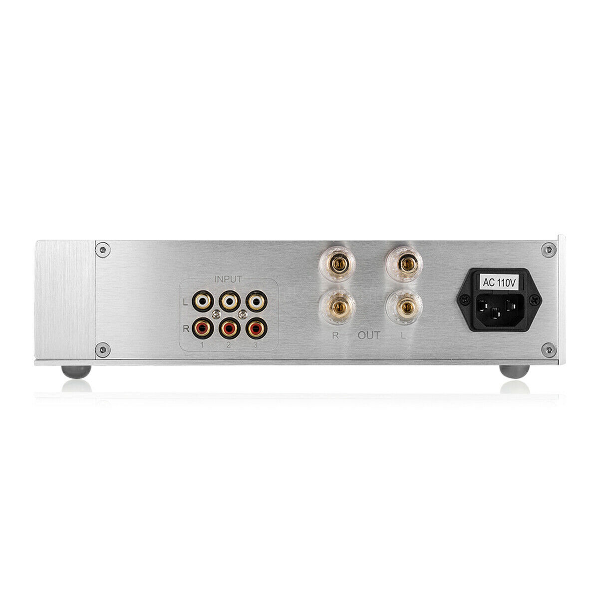 HiFi Stereo Class A Power Amplifier 2.0 Channel Home Audio Amp 120W ×2
