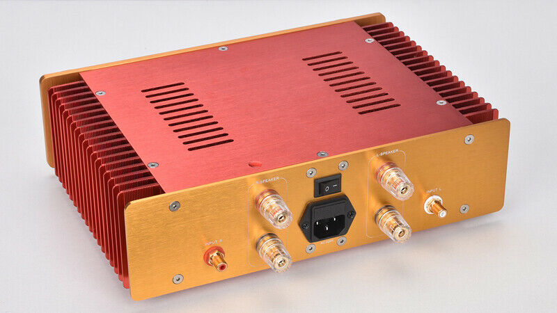 Finished Hood 1969 Pure Class A Power amplifier 15W+15W Hifi VU header AMP