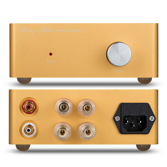 HiFi HDAM Stereo Power Amplifier Home Desktop 2.0 Channel Audio Amp 50W+50W